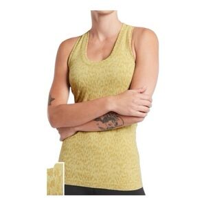 ✨ EUC ATHLETA Women’s Lemon Lime Momentum Seamless Tank | Size M